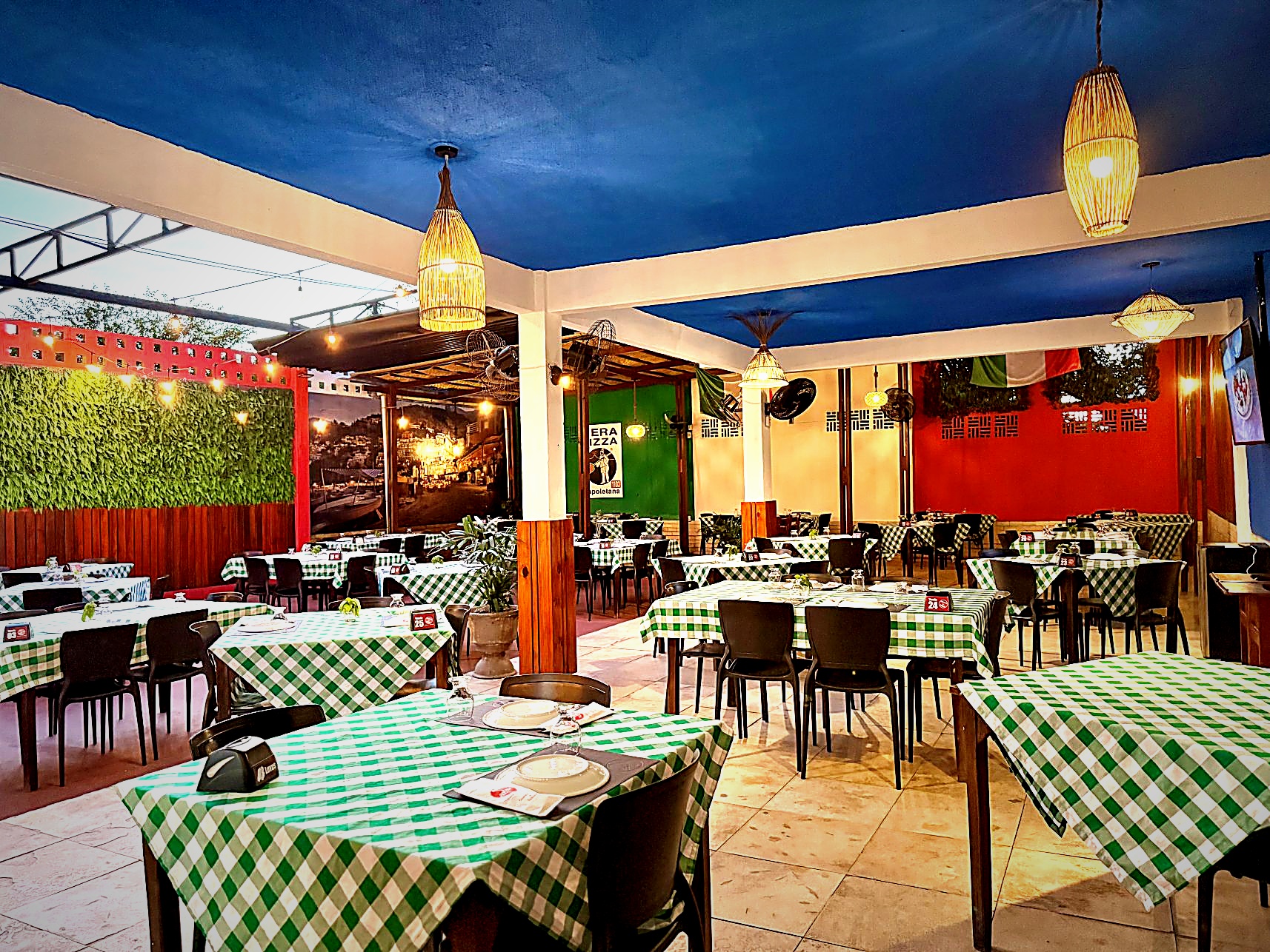 Primo piano Salão Mamma Mia